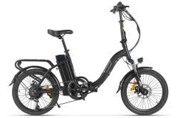 Электровелосипед Eltreco Flex черный внешний вид