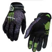 Перчатки Monster черно-зеленый купить в Воронеже