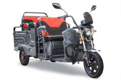 Грузовой электротрицикл Rutrike Вояж-П 1200 Трансформер 60V800W  черный купить в Воронеже