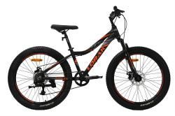 Велосипед LORAK Safe PLUS 24 черно-оранжевый купить в Воронеже