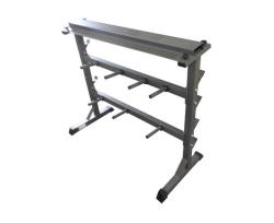 Стойка для хранения дисков 25/26 мм, грифов и гантелей DFC D100053 купить в Воронеже