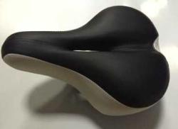 Седло HORST 250 х 210мм, с вентил, с замком, эластомер. черно-белое купить в Воронеже