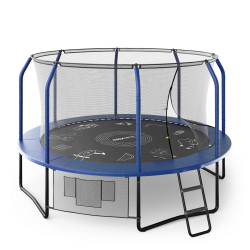 Батут UNIXline SUPREME GAME 12 ft (blue) купить в Воронеже