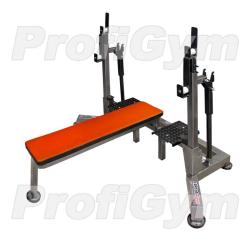 Стойка домкратная для пауэрлифтинга со скамьей ProfiGym Пл-0030-F купить в Воронеже
