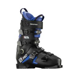 Горнолыжные ботинки Salomon S/Pro 130 Black/Race Blue (20/21) купить в Воронеже
