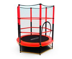Батут детский DFC TRAMPOLINE-RED 55" с сеткой купить в Воронеже