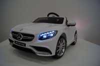 Электромобиль Eltreco Mercedes-Benz S63 (лицензионная модель) белый купить в Воронеже