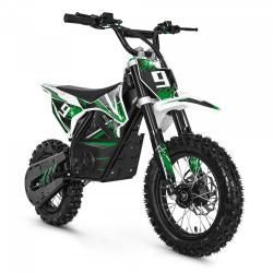 Электромотоцикл GreenCamel Питбайк DB450, 48V 1200W R12/R10 зеленый купить в Воронеже