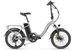 Электровелосипед Eltreco Flex cерый внешний вид