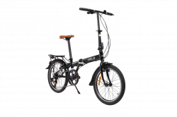 Велосипед WELS Folio 20-7 черный купить в Воронеже