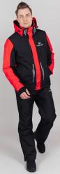 NSM560910 Горнолыжная куртка Nordski Extreme Black-Red мужская купить в Воронеже