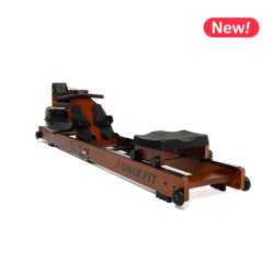 Гребной тренажер UNIXFIT Wood Rower Dark купить в Воронеже