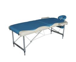 Массажный стол DFC NIRVANA Elegant DELUXE, цвет голубой с бежевым купить в Воронеже