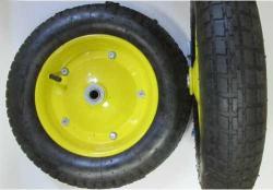 Колесо PYF для тачки, 4.00 х 6 D-20мм, литое, без камеры купить в Воронеже