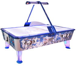 Игровой стол Wik аэрохоккей Kick Shot 8 ф (238 х 128 х 83 см, цветной, жетоноприемник/купюроприемник) купить в Воронеже