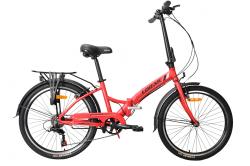 Велосипед LORAK Fold 2410 красный купить в Воронеже