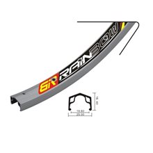 Обод 18" Rainbow T-20, одинарный, непистон. 36 отв. цвет серебр. купить в Воронеже