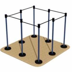 Четырехсторонний турник MB Barbell MB 7.60/8 купить в Воронеже