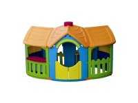 Детский игровой домик KMS с двумя пристройками 666 купить в Воронеже