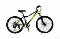 Велосипед LORAK DYNAMIC 24 черный с салатовый купить в Воронеже