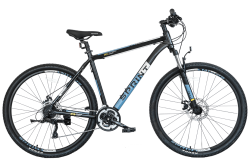 Велосипед TechTeam TT Sprint 29 черно-голубой (2023) купить в Воронеже