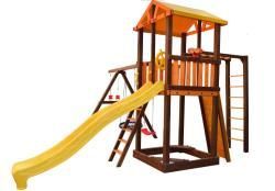 Игровой комплекс Perfetto sport «Pitigliano-7» + качели "Паутина" купить в Воронеже