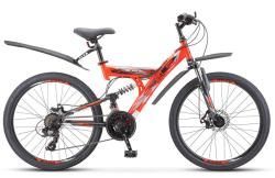 Подростковый велосипед Stels Focus MD 24" 18-sp V010 (2024) красный купить в Воронеже