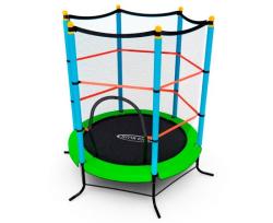 Батут детский DFC SMRKIDS 55" с сеткой, GREEN купить в Воронеже