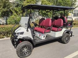 Гольфкар GreenCamel Сонора A42L (4+2, 4kW AC, R14 литые) LUX lifted белый купить в Воронеже