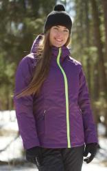Утеплённая прогулочная лыжная куртка Nordski Motion Purple женская NSW431733 купить в Воронеже